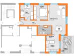 Grundriss_Whg - Etagenwohnung in Nürnberg / Katzwang